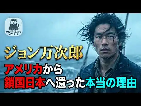 画像 ジョン万次郎の帰還が歴史を動かす。鎖国日本に風穴を開けた一等航海士 