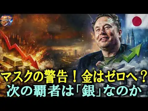 画像 【驚愕】イーロン・マスク「金はゴミだ」世界一の富豪を震え上がらせる「銀」の正体とは？
